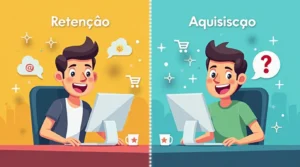 Retenção de Clientes vs Aquisição em E-commerce